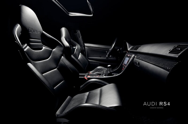 Audi RS4 interior