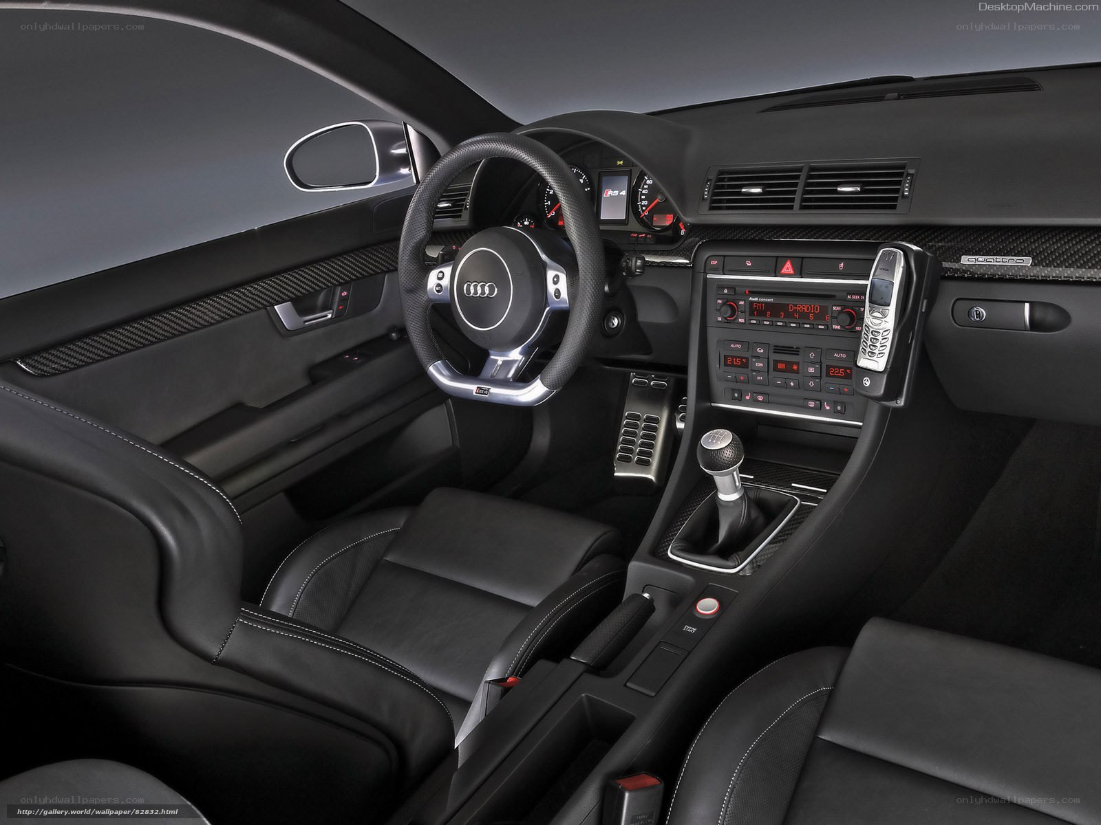 Audi RS4 interior cockpit