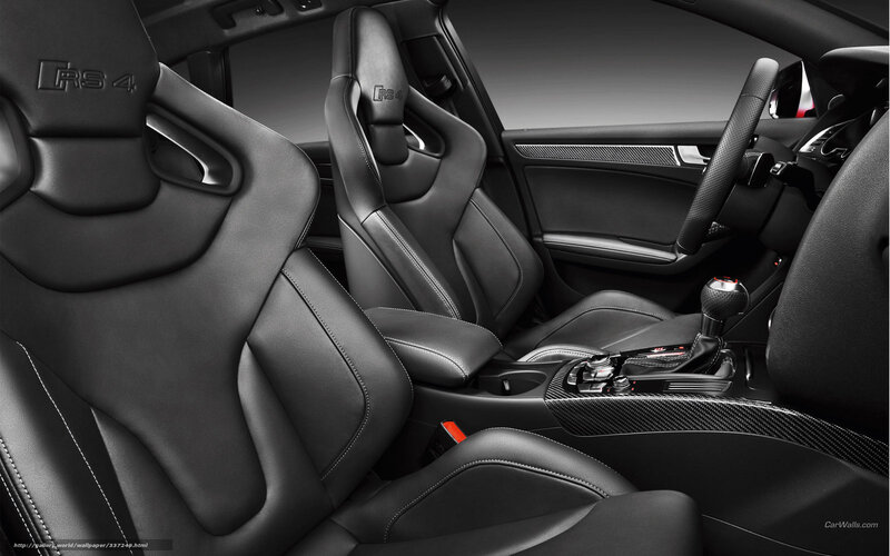 Audi RS4 interior