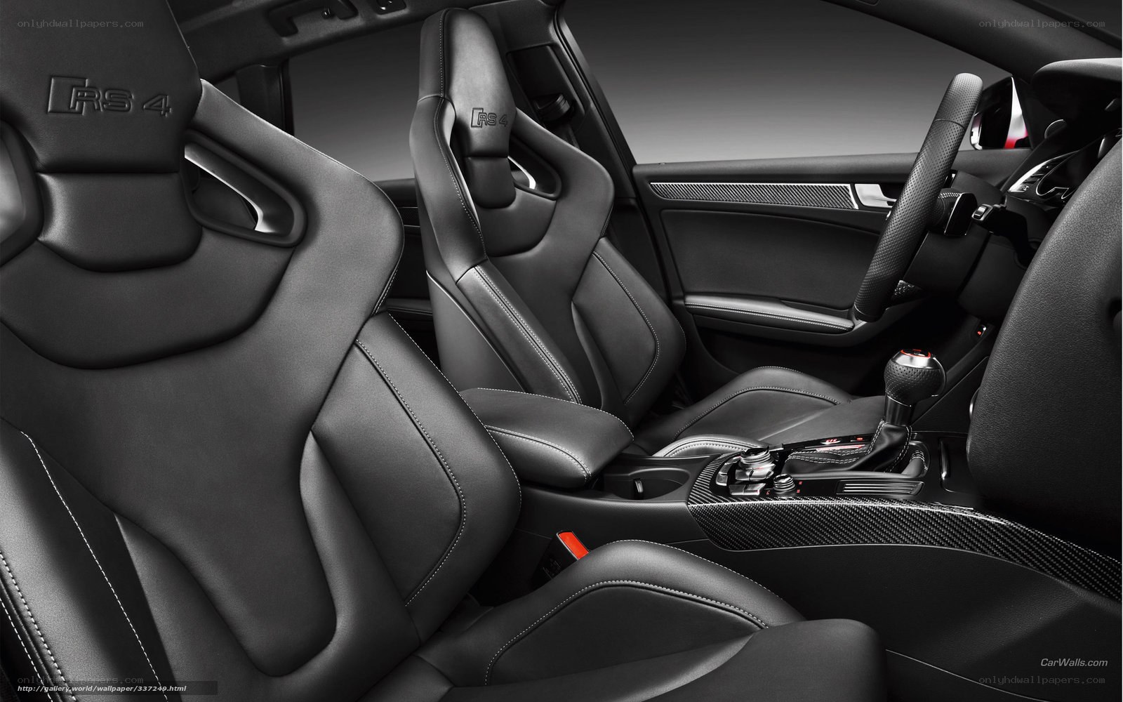 Audi RS4 interior