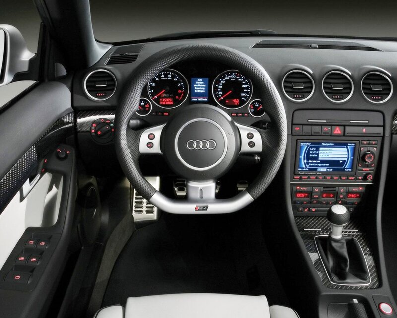 Audi RS5 Interior — Black