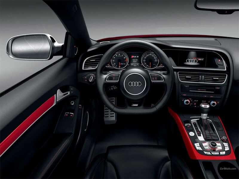 Audi RS5 interior cockpit
