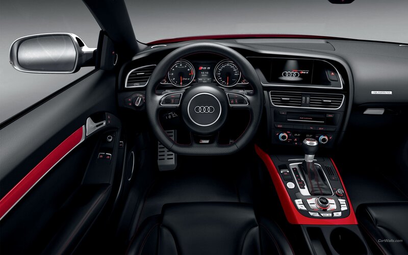 Audi RS5 interior dashboard