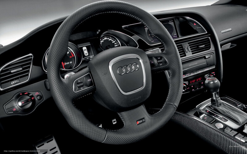 Audi RS5 interior dashboard