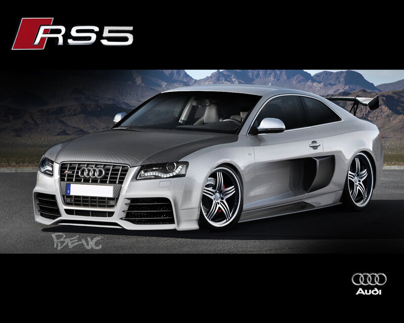 Audi RS5 sports car