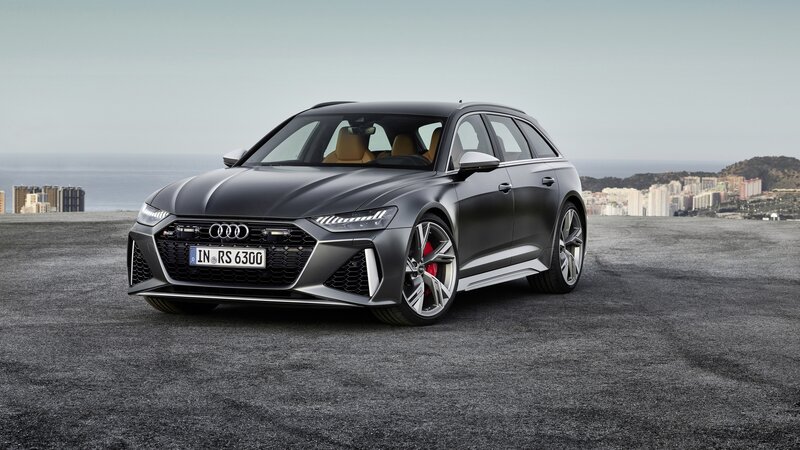 Audi RS6 Avant — Gray, Dramatic