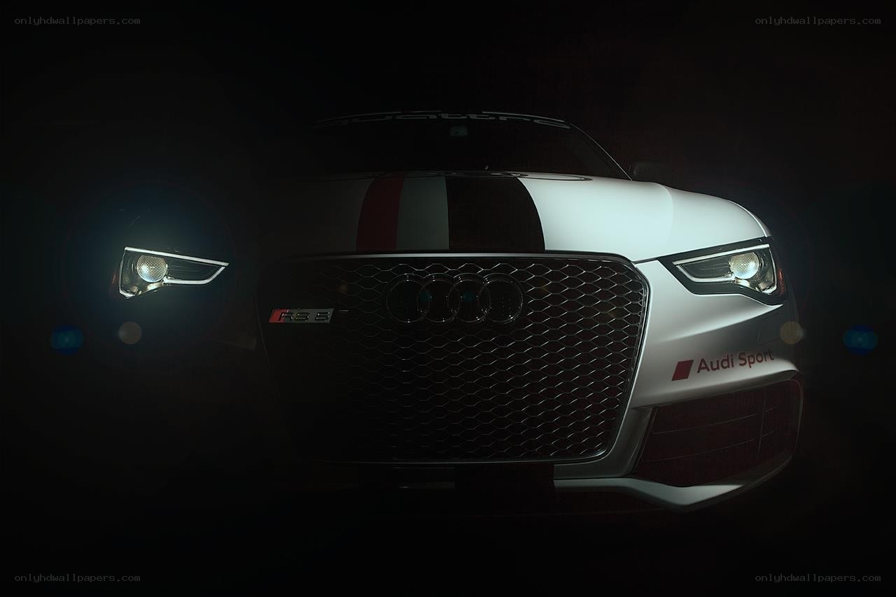 Audi RS6 front view