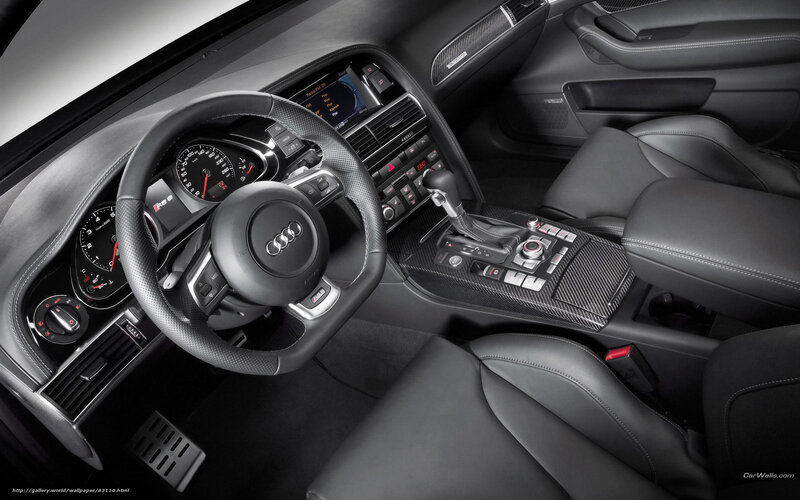 Audi RS6 interior dashboard