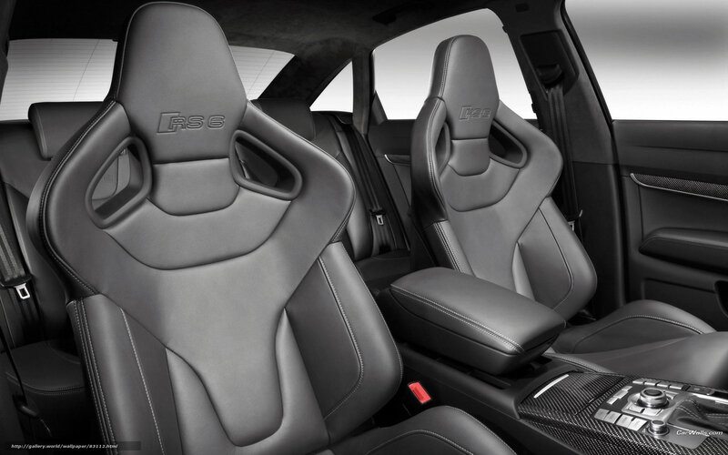 Audi RS6 interior seats