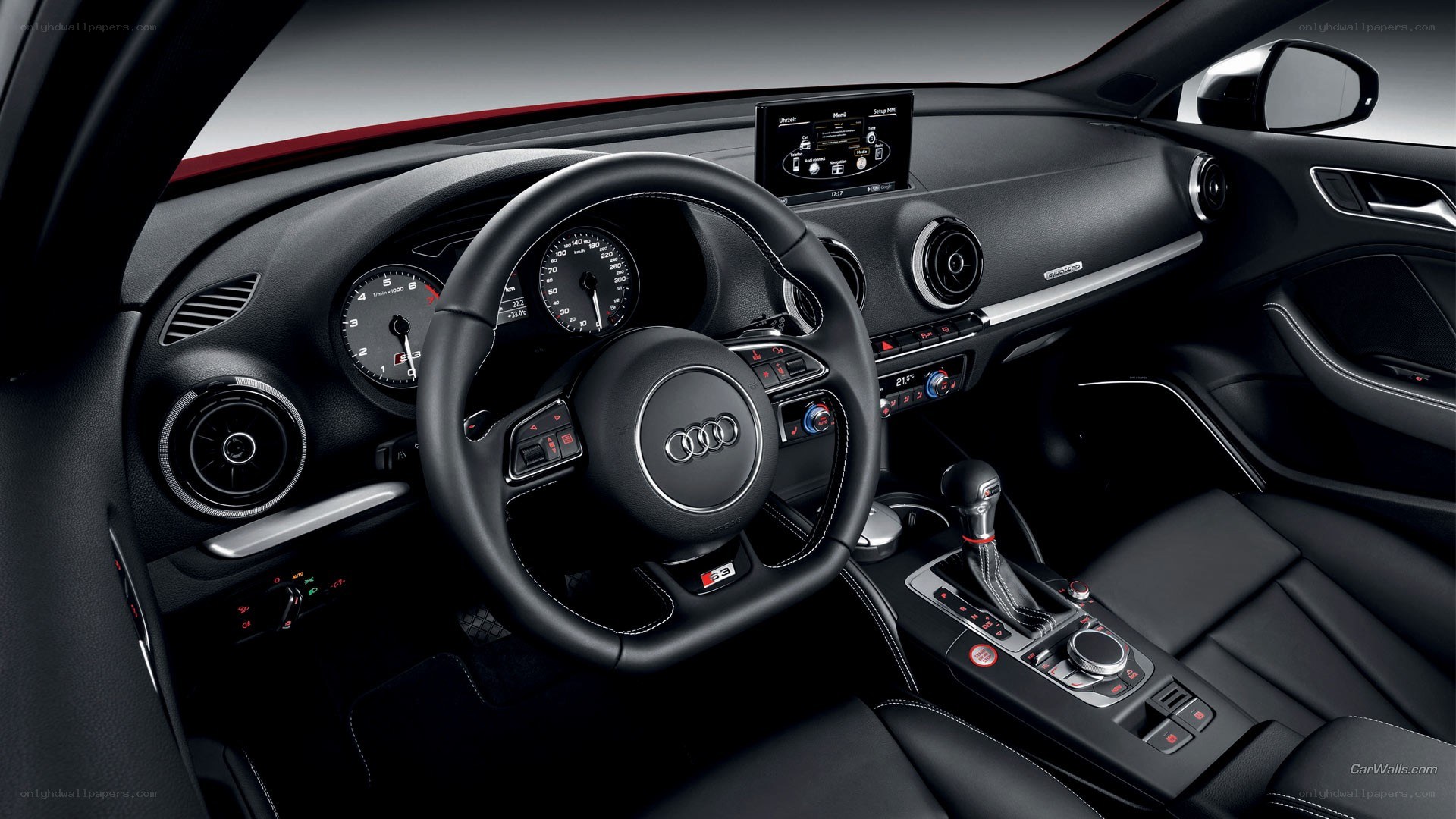 Audi S3 interior dashboard
