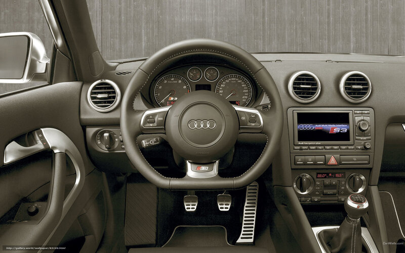 Audi S3 interior dashboard