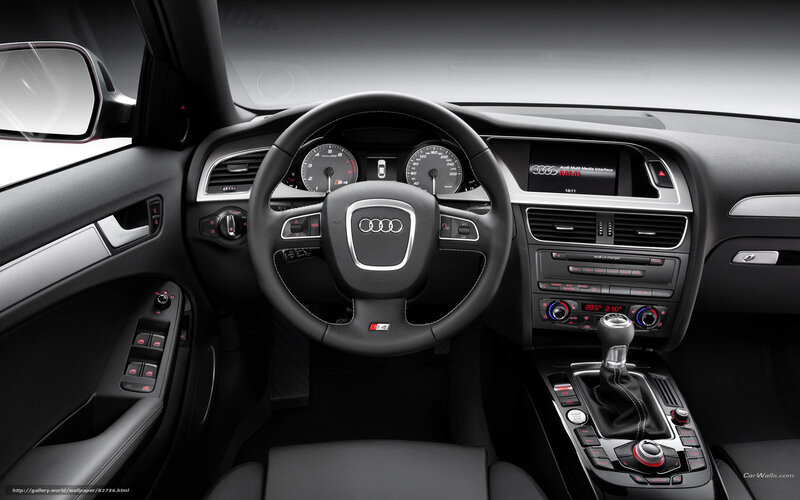 Audi S4 interior dashboard