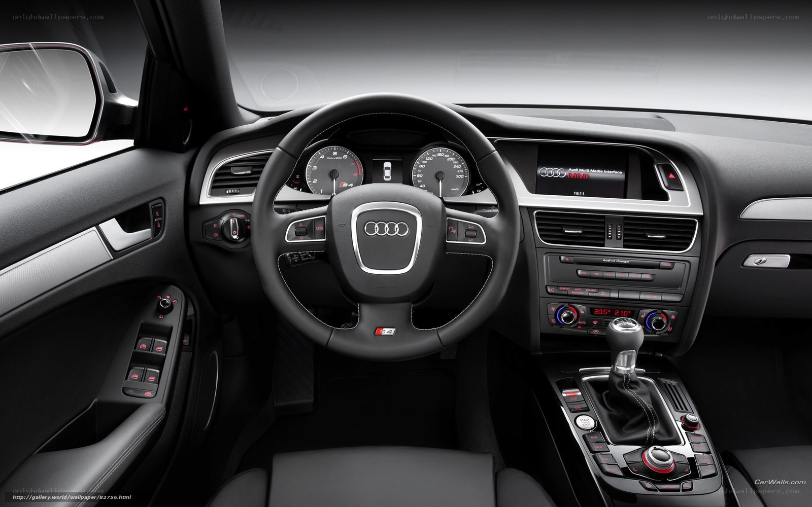 Audi S4 interior dashboard