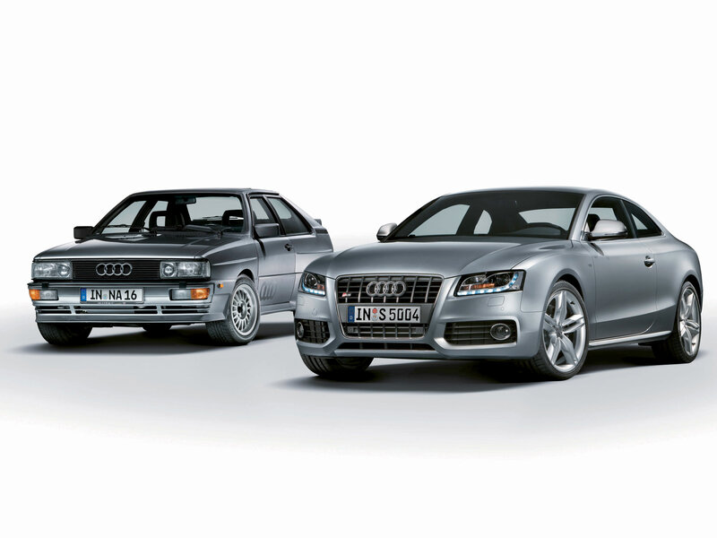 Audi S5 and Audi Quattro