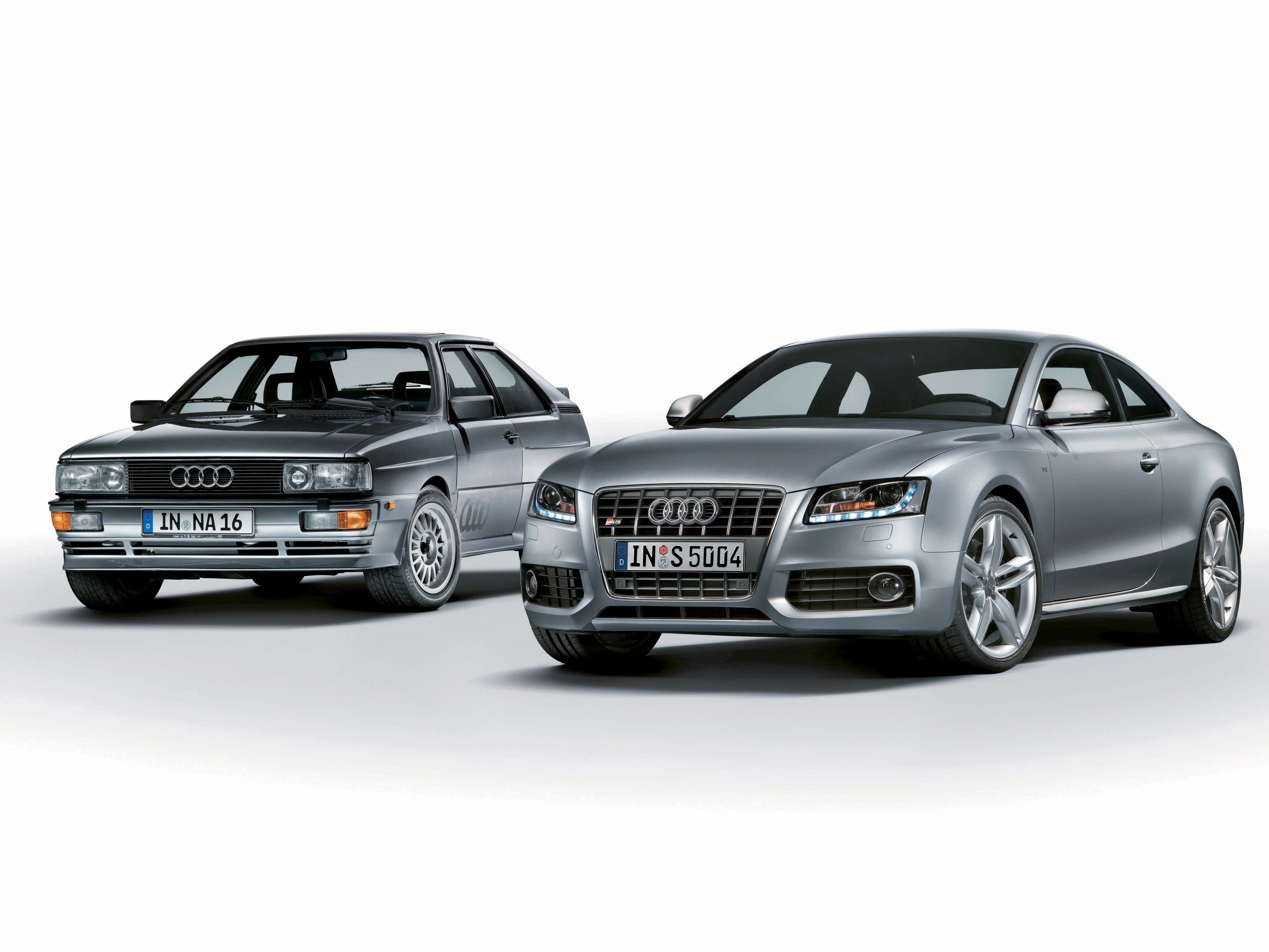 Audi S5 and Audi Quattro