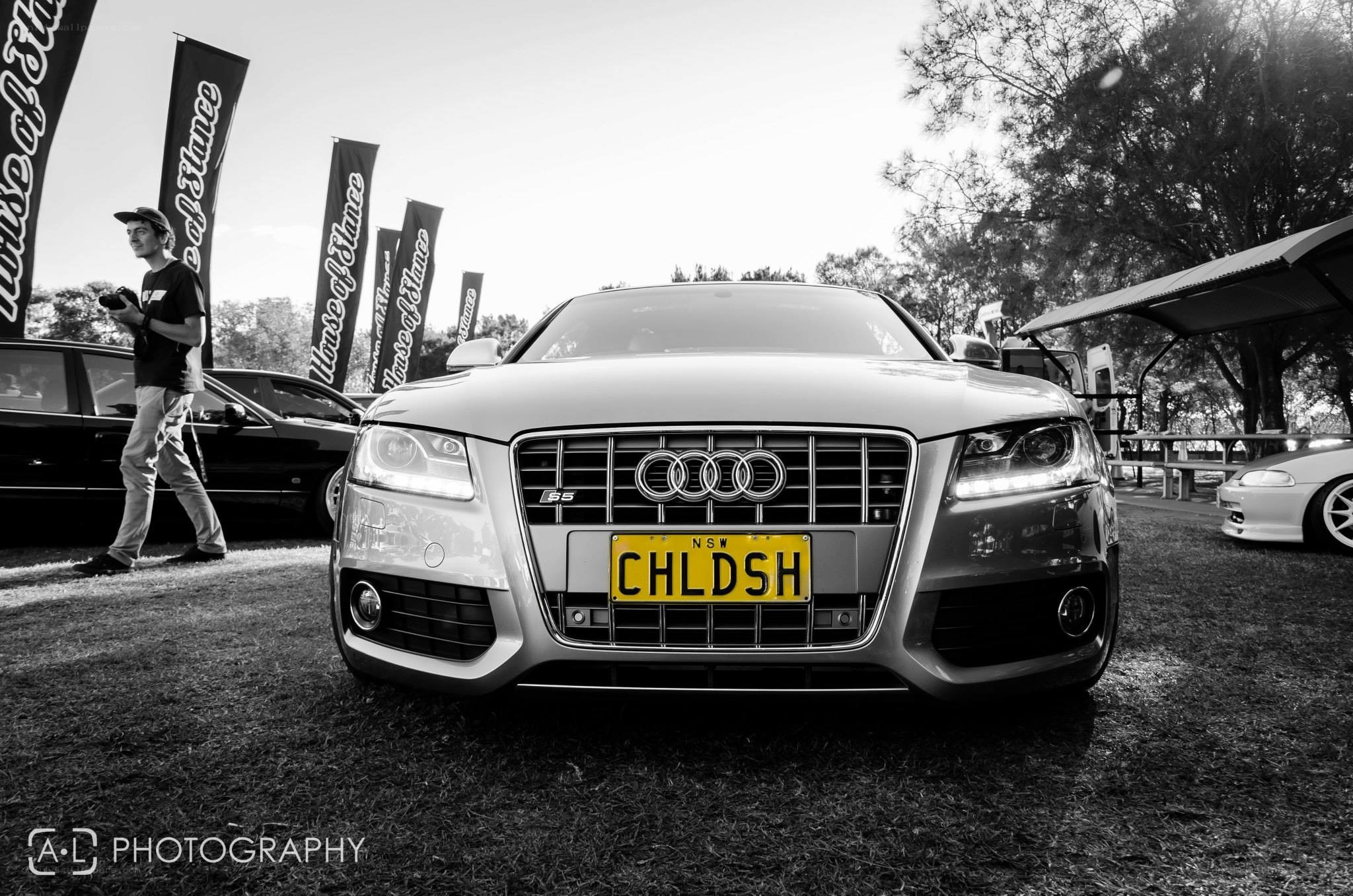 Audi S5 at a car show