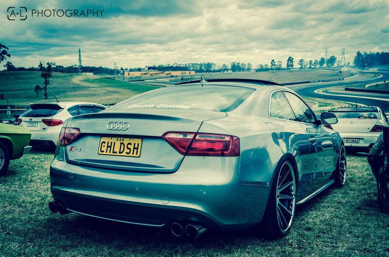 Audi S5 at a motorsport park