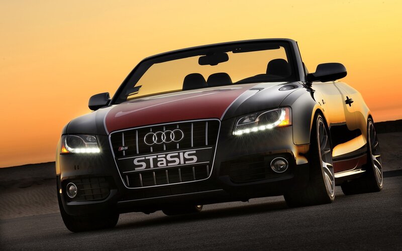 Audi S5 Convertible at Sunset