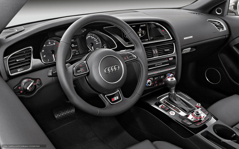 Audi S5 interior dashboard