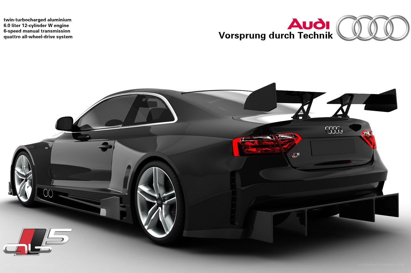 Audi S5 race car concept