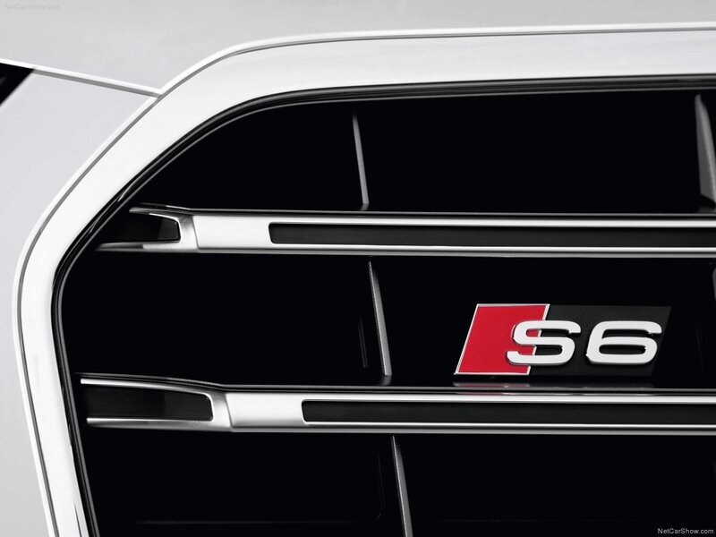 Audi S6 badge close-up