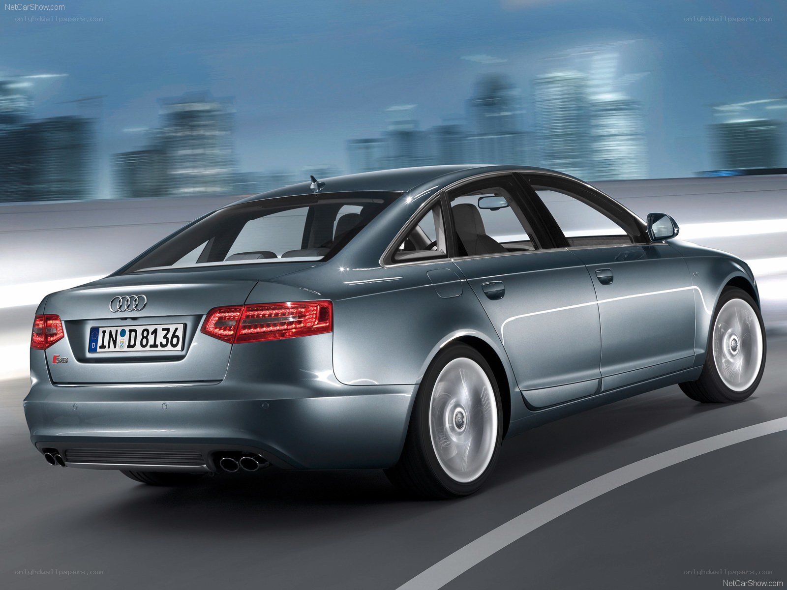 Audi S6 in motion