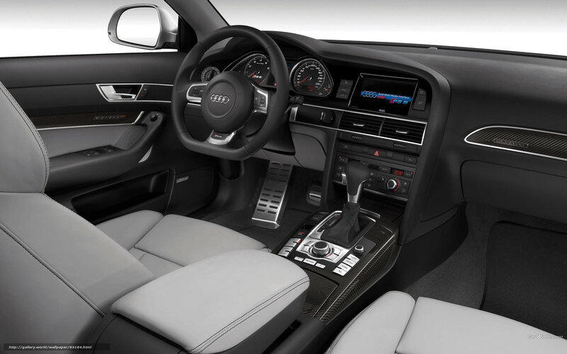 Audi S6 interior dashboard