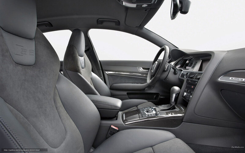 Audi S6 interior
