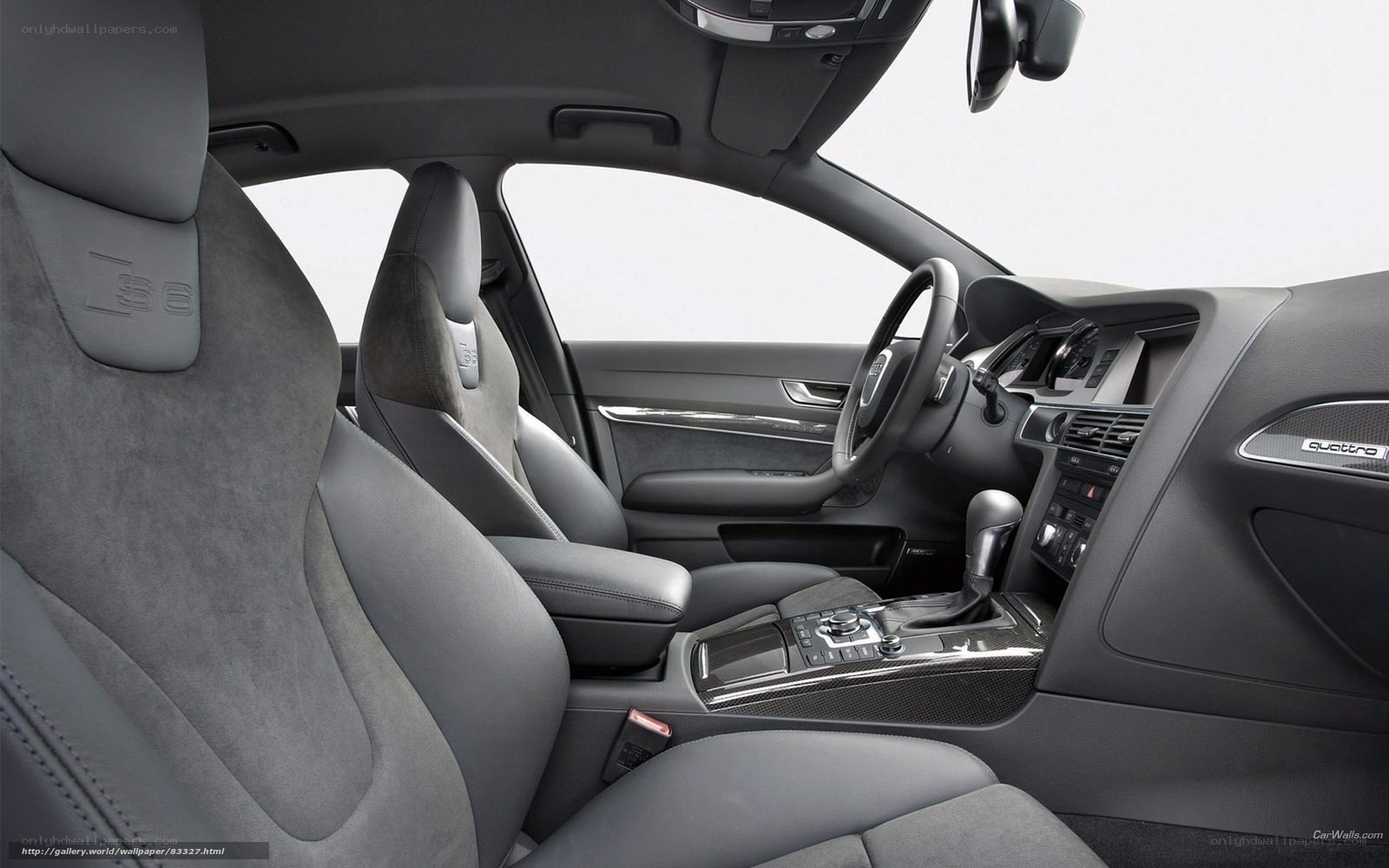 Audi S6 interior