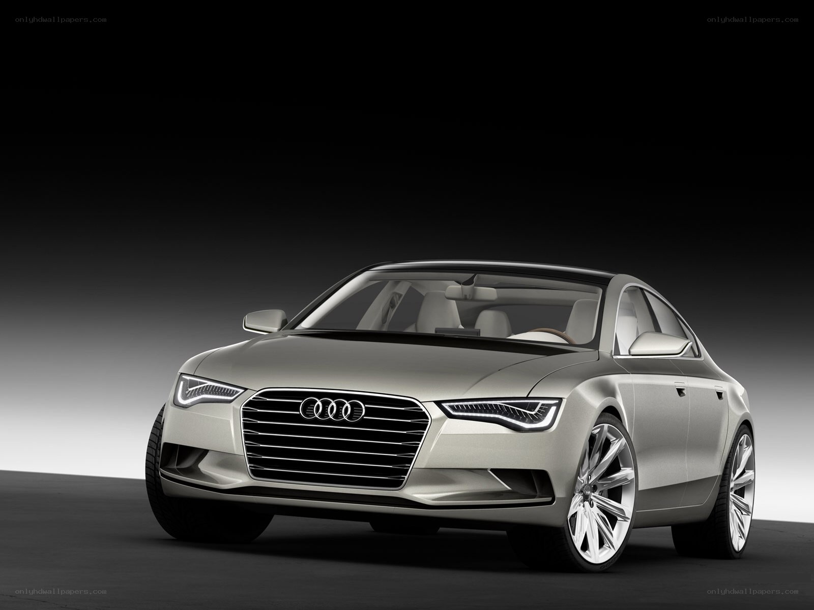 Audi sedan concept car