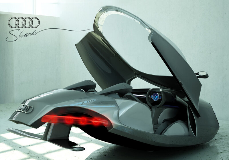 Audi Shark concept vehicle