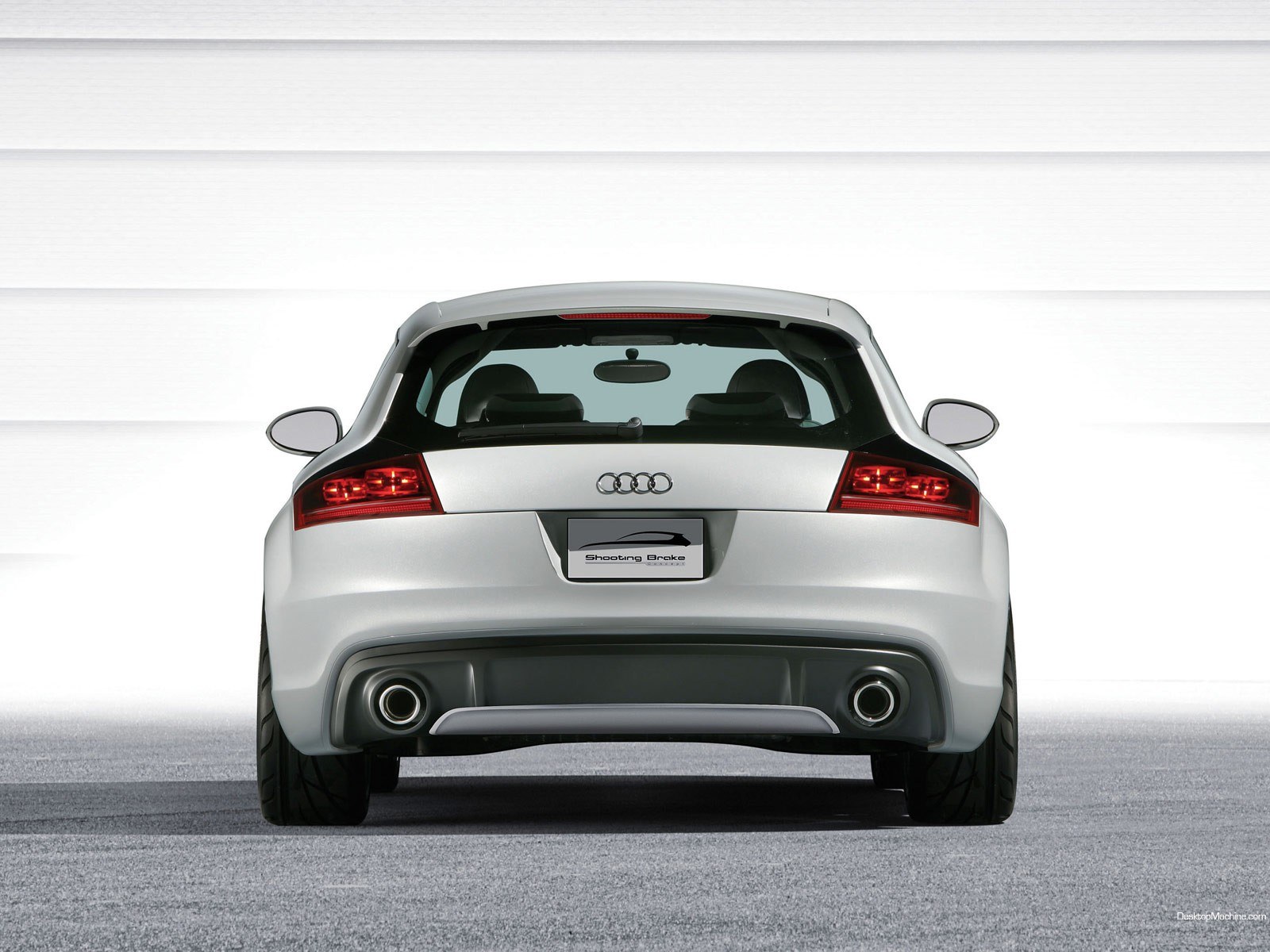 Audi Shooting Brake concept rear view