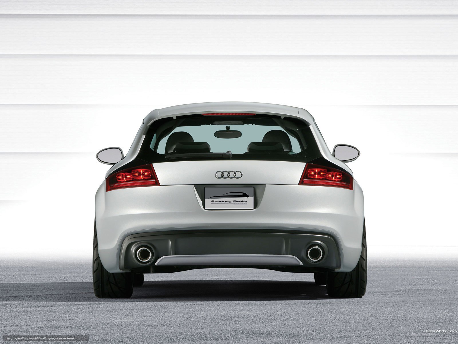 Audi Shooting Brake rear view