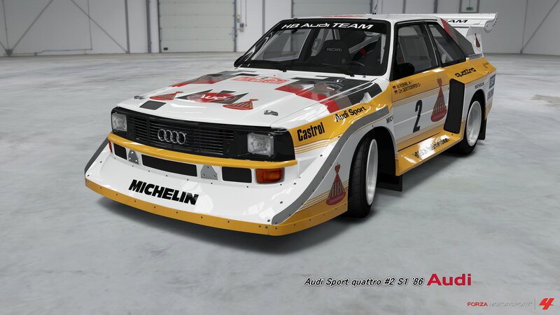 Audi Sport Quattro Race Car