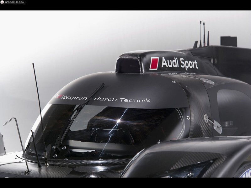 Audi Sport race car cockpit
