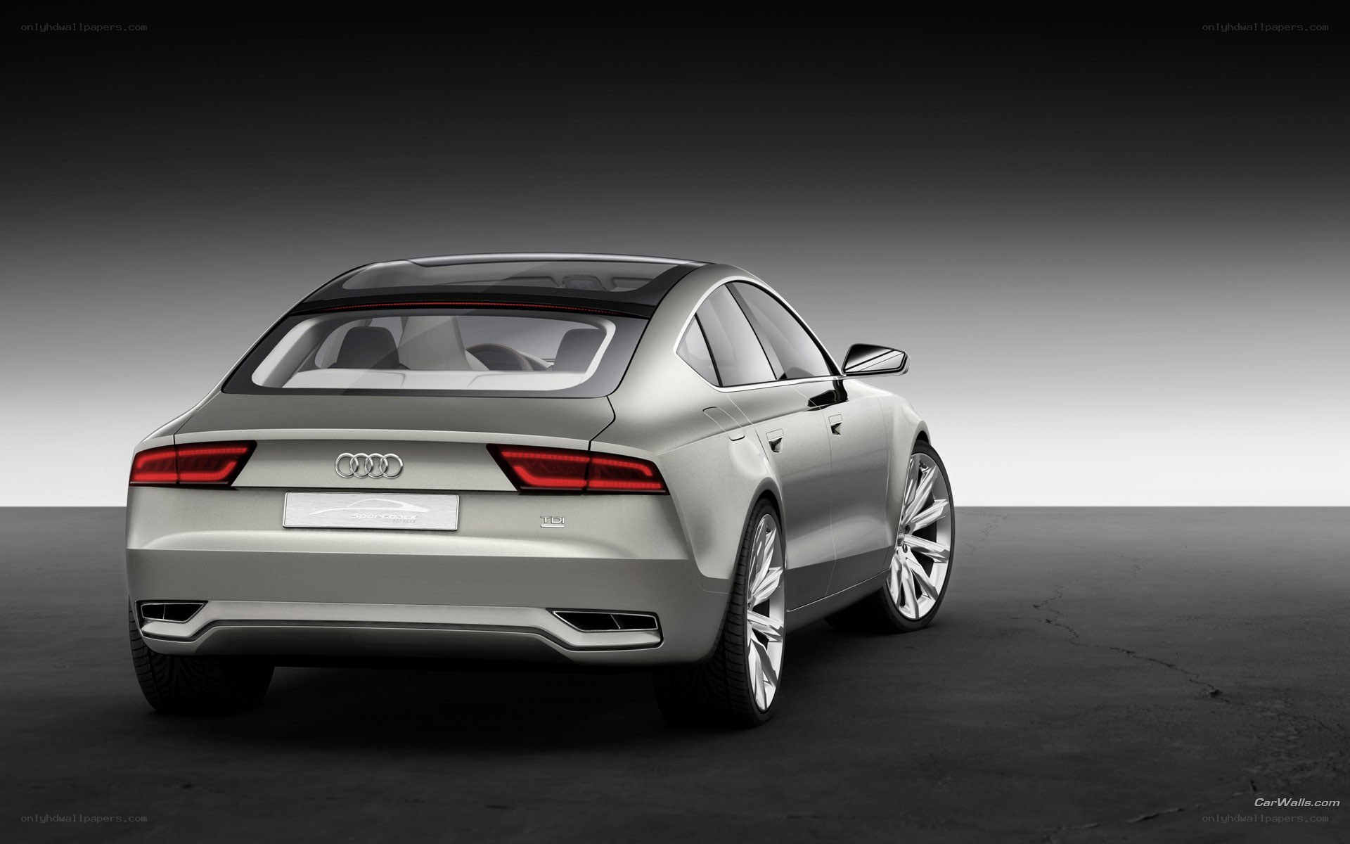 Audi Sportback Concept rear view