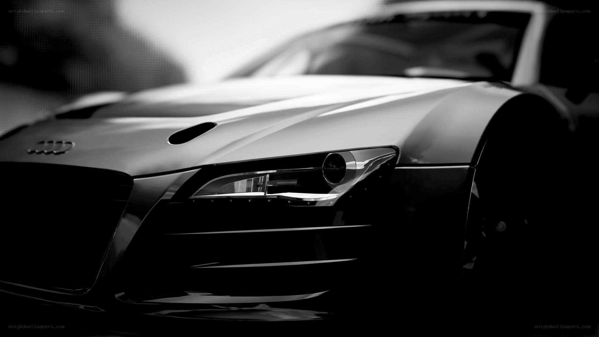 Audi sports car front view