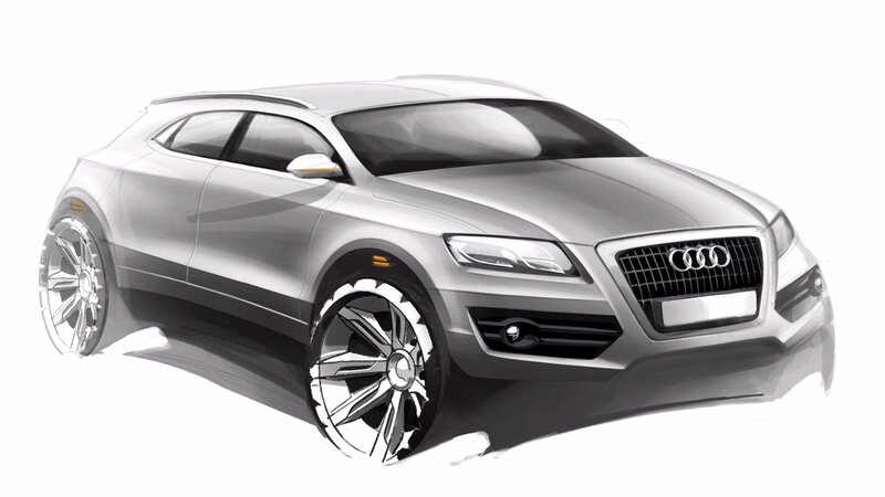 Audi SUV concept sketch