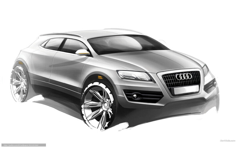 Audi SUV concept sketch