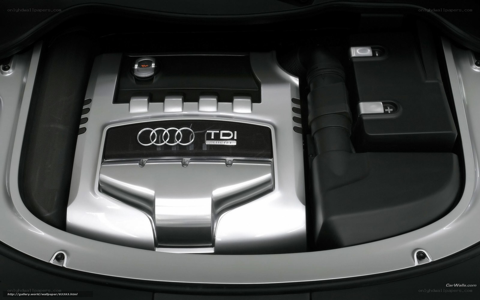Audi TDI engine bay