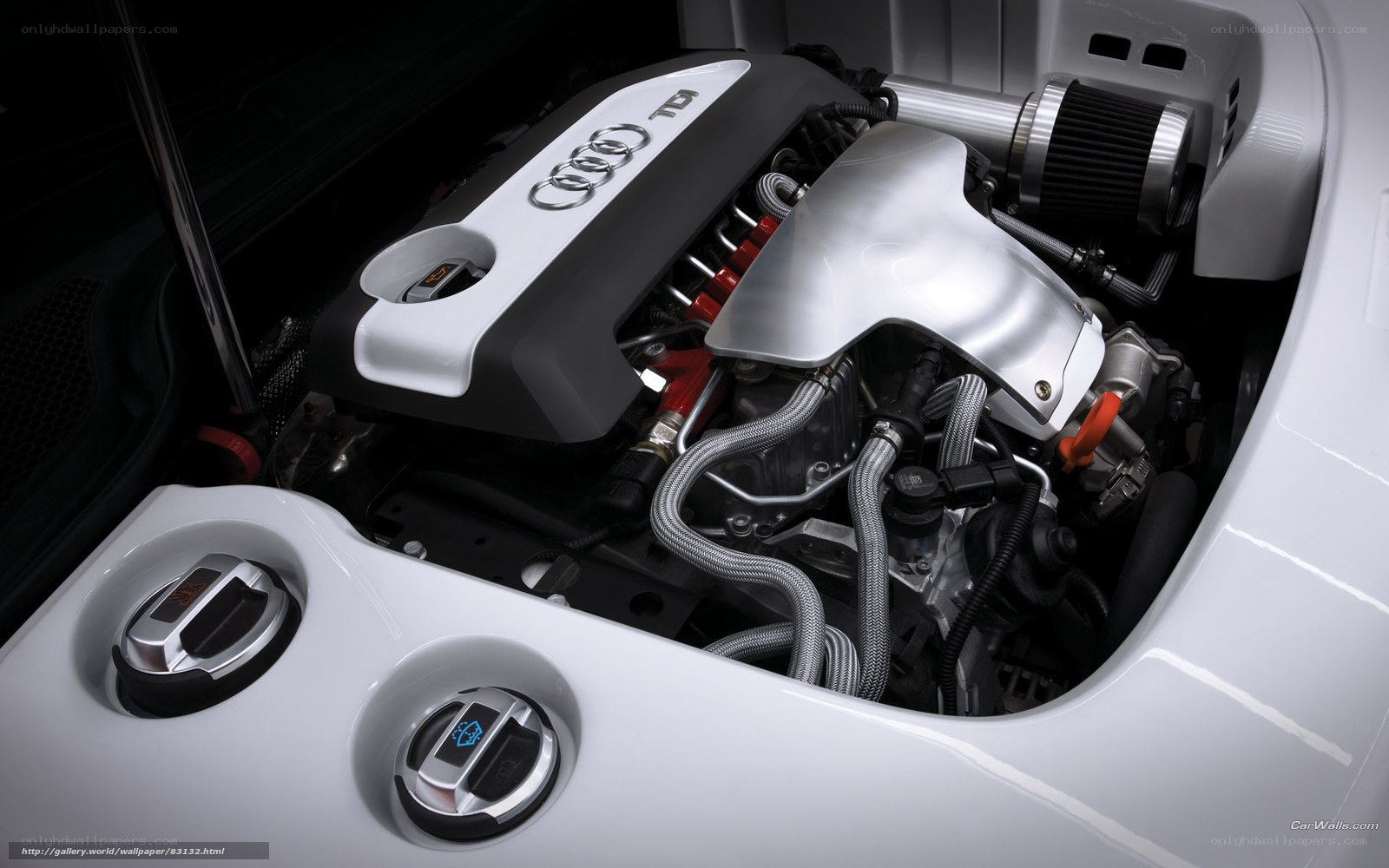 Audi TDI engine bay