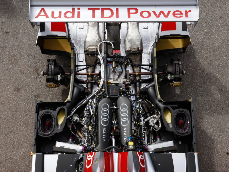 Audi TDI race car engine