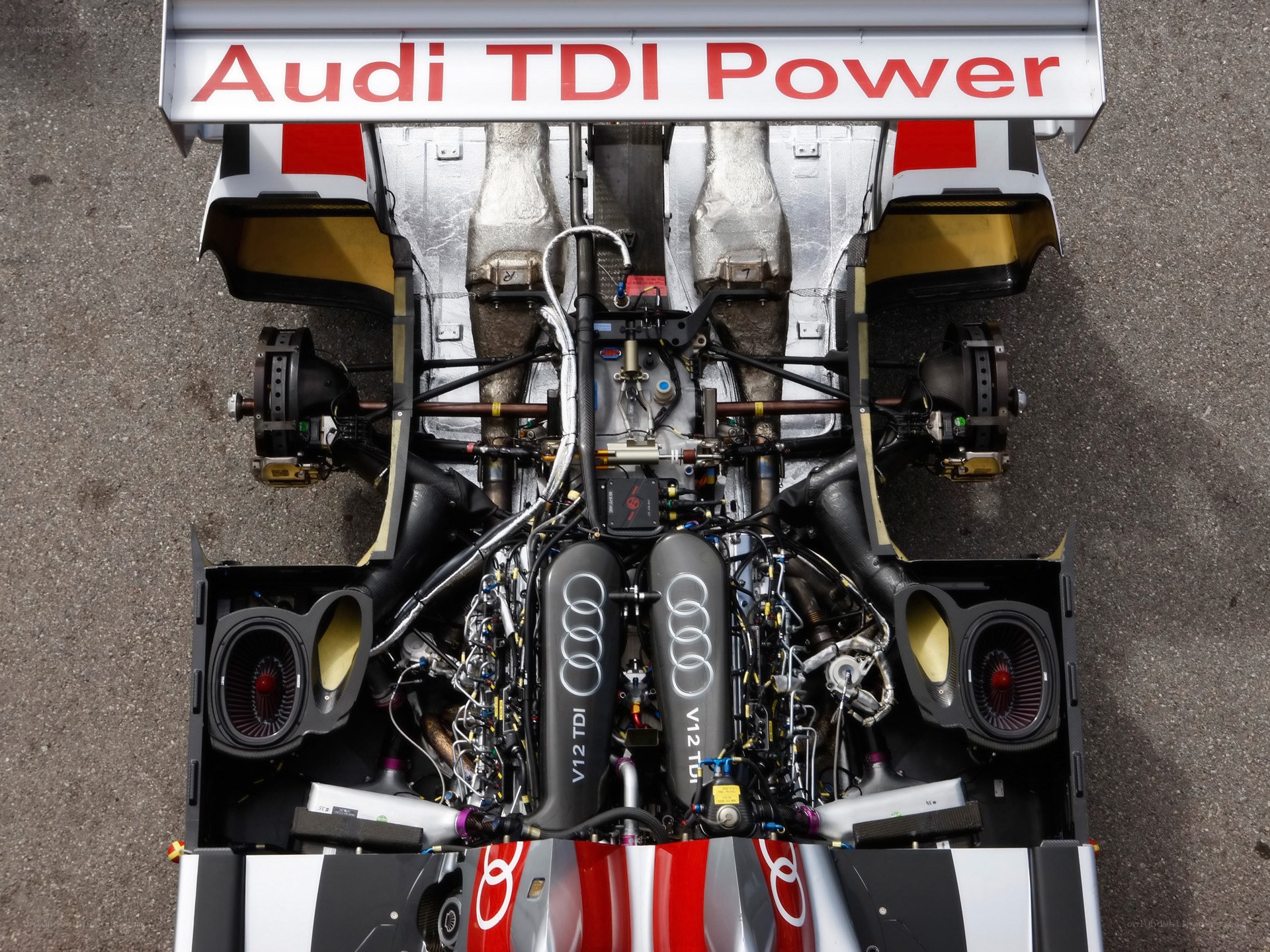 Audi TDI race car engine