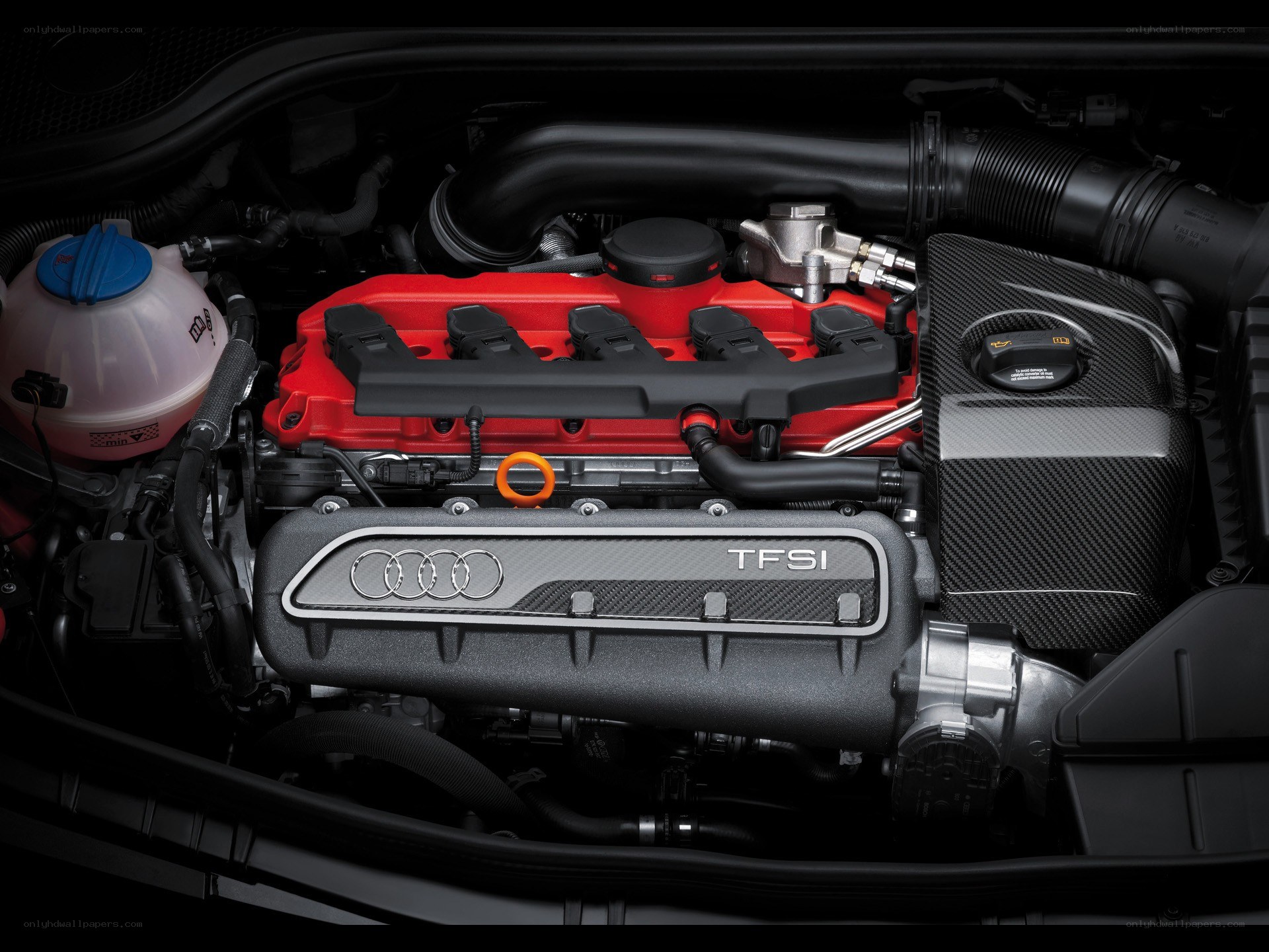 Audi TFSI engine bay
