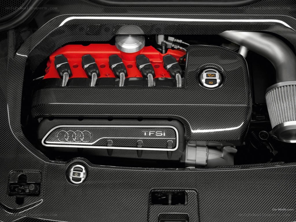 Audi TFSI engine bay