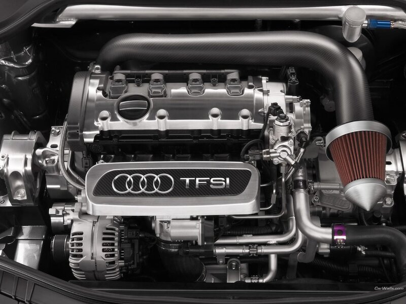 Audi TFSI engine bay