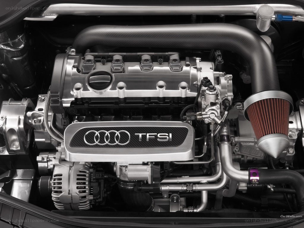 Audi TFSI engine bay