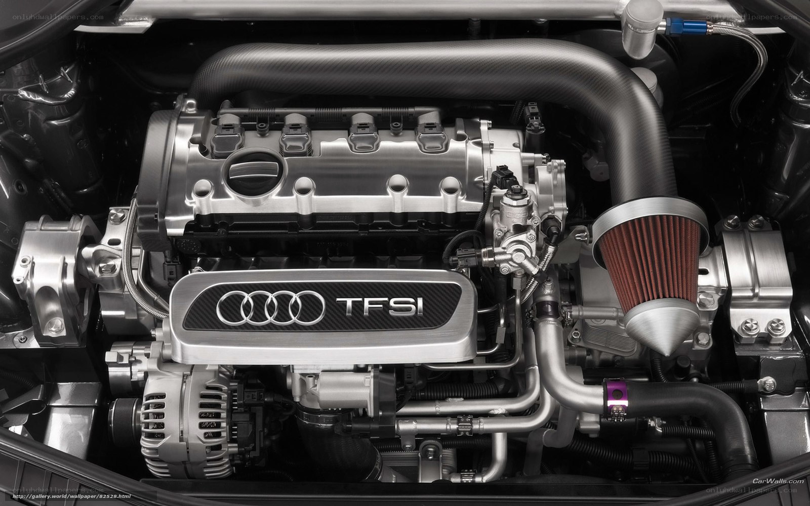 Audi TFSI engine bay