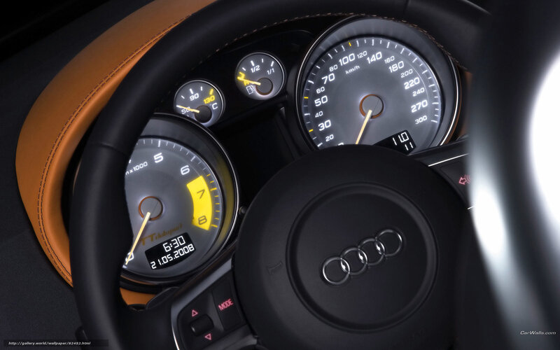 Audi TT Clubsport dashboard