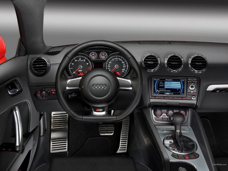 Audi TT Interior — Black, Modern